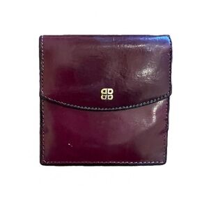 Bosca Hand Stained Leather Small Wallet